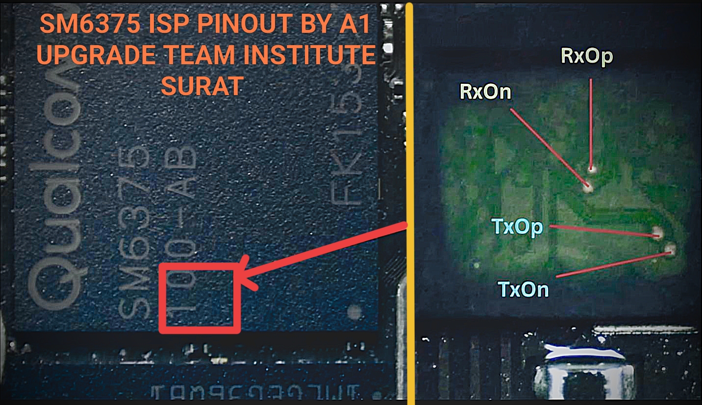 SM6375 ISP Pinout