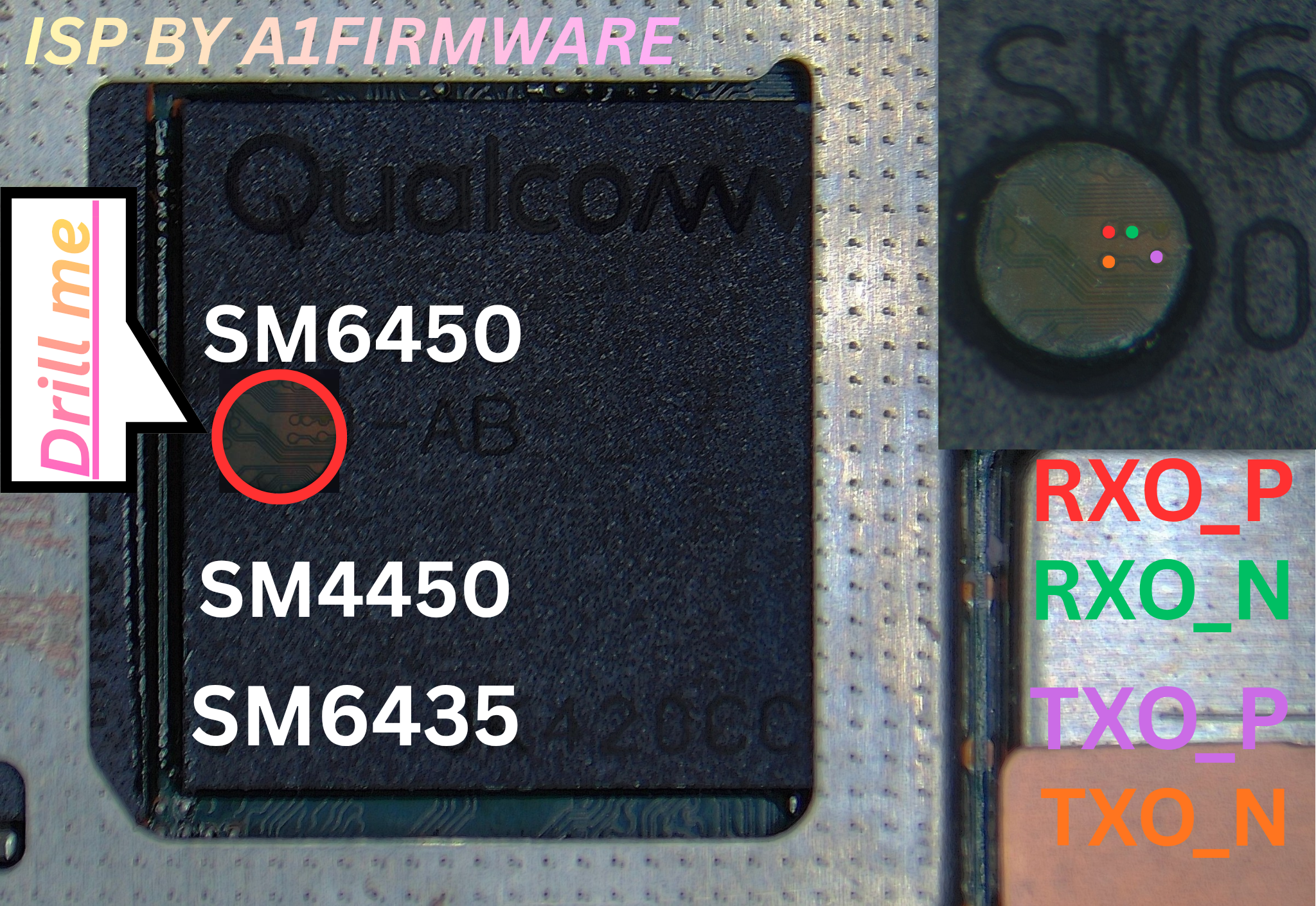 SM6435 ISP Pinout